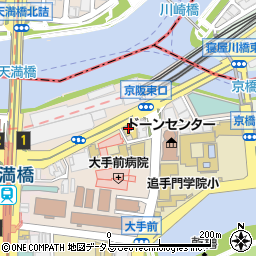 第一生命労働組合大阪東営業職支部周辺の地図