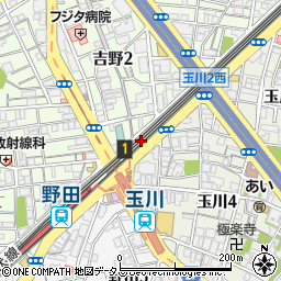 しゃかりきばーる ほしぼし 野田店周辺の地図