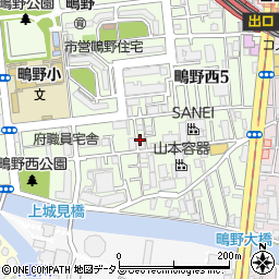 大阪商工協議会周辺の地図