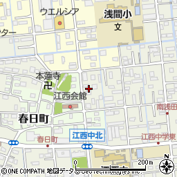 静岡県浜松市中央区神田町149周辺の地図