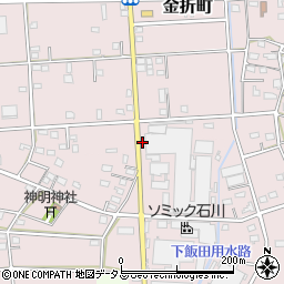 静岡県浜松市中央区古川町739周辺の地図