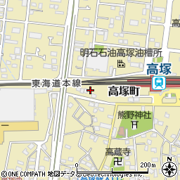静岡県浜松市中央区高塚町2058周辺の地図