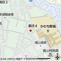 信和運輸倉庫株式会社　第二倉庫周辺の地図