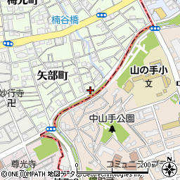 兵庫県神戸市兵庫区矢部町2周辺の地図