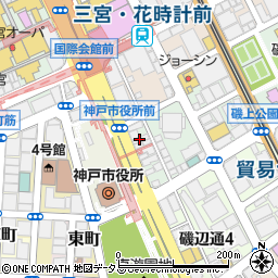 株式会社結婚情報センター　神戸支店周辺の地図