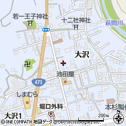 高塚美容室周辺の地図