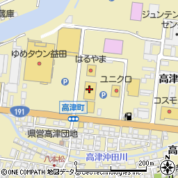 株式会社ヒマラヤ　益田店周辺の地図