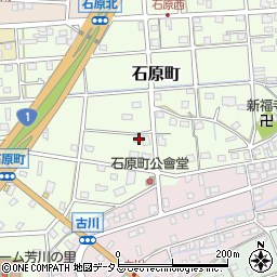 静岡県浜松市中央区石原町66周辺の地図