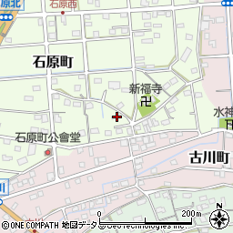 静岡県浜松市中央区石原町32周辺の地図