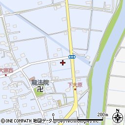 静岡県磐田市大原2260周辺の地図