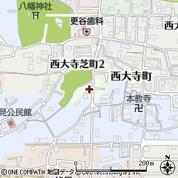 株式会社天理葬儀社　西大寺店周辺の地図