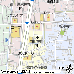 静岡県浜松市中央区都盛町7周辺の地図