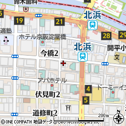 株式会社クリニカルトラスト　大阪オフィス周辺の地図