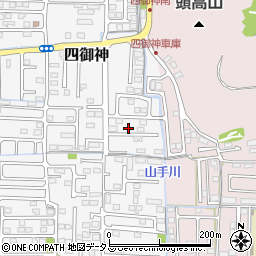 岡山県岡山市中区四御神51-16周辺の地図