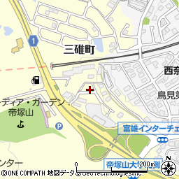 奈良県奈良市三碓町2130-24周辺の地図