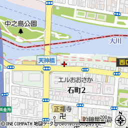 中外商事株式会社　大阪支社周辺の地図