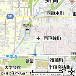 奈良県奈良市北袋町3周辺の地図