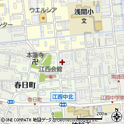 静岡県浜松市中央区神田町148周辺の地図