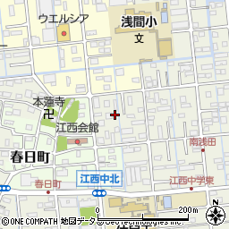 静岡県浜松市中央区神田町143周辺の地図
