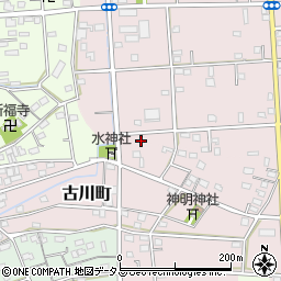 静岡県浜松市中央区金折町285周辺の地図
