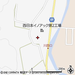 広島県山県郡北広島町川西44周辺の地図