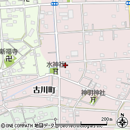 静岡県浜松市中央区金折町284周辺の地図