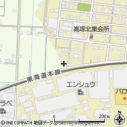 静岡県浜松市中央区篠原町146周辺の地図
