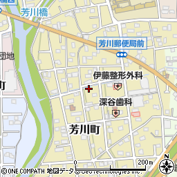 静岡県浜松市中央区芳川町713周辺の地図
