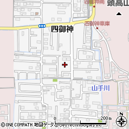 岡山県岡山市中区四御神148周辺の地図