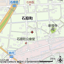 静岡県浜松市中央区石原町72周辺の地図