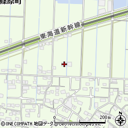静岡県浜松市中央区篠原町1779周辺の地図