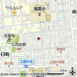 静岡県浜松市中央区神田町136周辺の地図