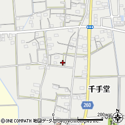 静岡県磐田市千手堂946周辺の地図