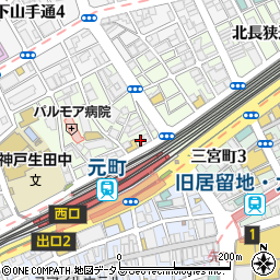 シンメトリー神戸周辺の地図
