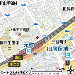 シンメトリー神戸周辺の地図