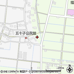 静岡県磐田市南島332周辺の地図