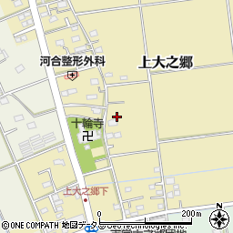 静岡県磐田市上大之郷231周辺の地図