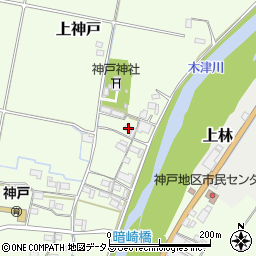 三重県伊賀市上神戸353周辺の地図