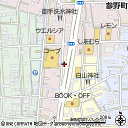 静岡県浜松市中央区都盛町5周辺の地図