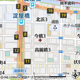 幸商事株式会社大阪支店周辺の地図