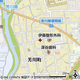 静岡県浜松市中央区芳川町714周辺の地図