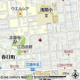 静岡県浜松市中央区神田町142周辺の地図