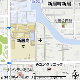 静岡県湖西市新居町新居64周辺の地図