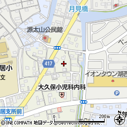 静岡県湖西市新居町浜名177-5周辺の地図
