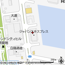 全日検（一般社団法人）　神戸支部業務部六甲アイランド事務所周辺の地図