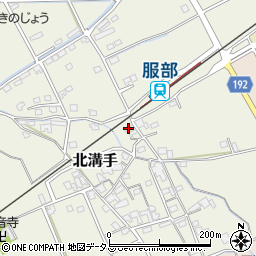 岡山県総社市北溝手407周辺の地図