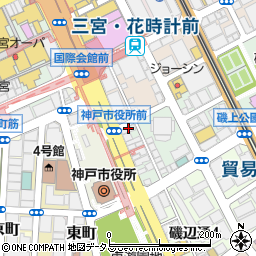 郵船航空・福本ビル周辺の地図