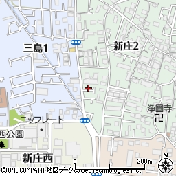 中島塗料有限会社周辺の地図