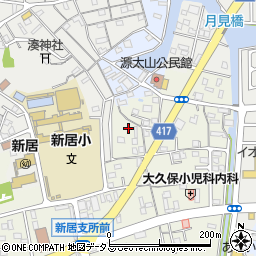 静岡県湖西市新居町浜名302-3周辺の地図