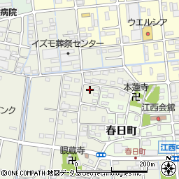 静岡県浜松市中央区神田町297周辺の地図